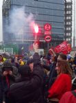 Tens of thousands of people march against Tories in Manchester